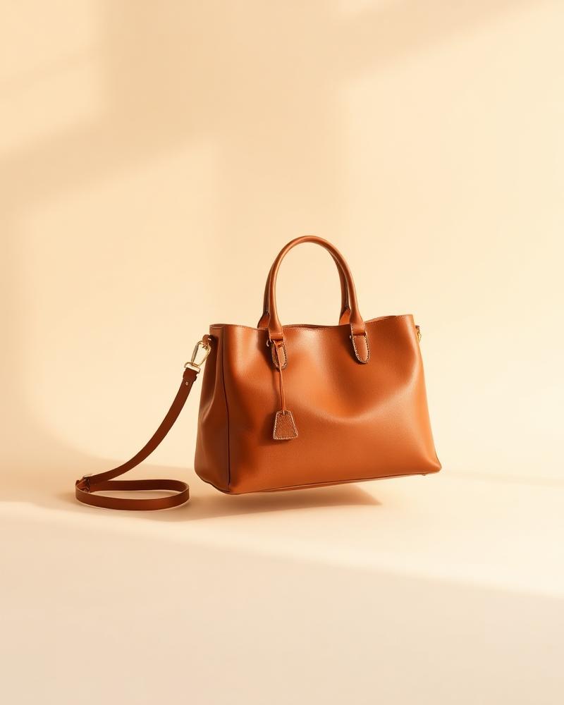 Bolsa de Couro Caramelo
